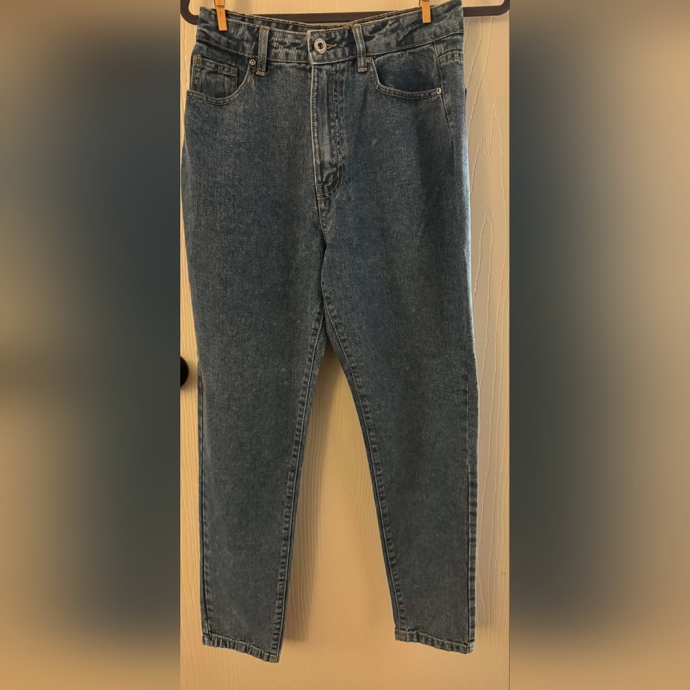 Boohoo Dark Blue Denim Jeans